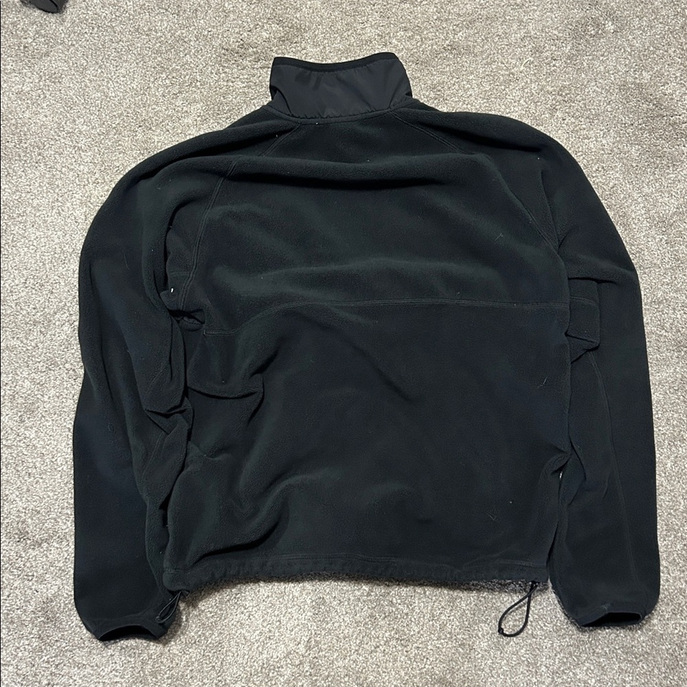 Vintage Nike Black Fleece Quarter Zip Sweater - Picture 3 of 3